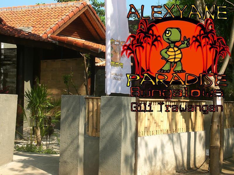 Alexyane Paradise Bungalow Gili Trawangan Zewnętrze zdjęcie