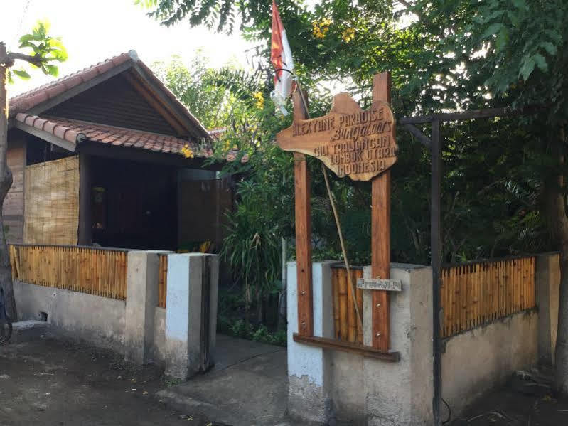Alexyane Paradise Bungalow Gili Trawangan Zewnętrze zdjęcie